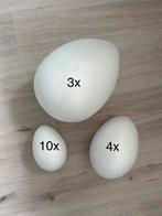 Piepschuim eieren om te knutselen - Pasen decoratie, Ophalen of Verzenden, Nieuw, Materiaal