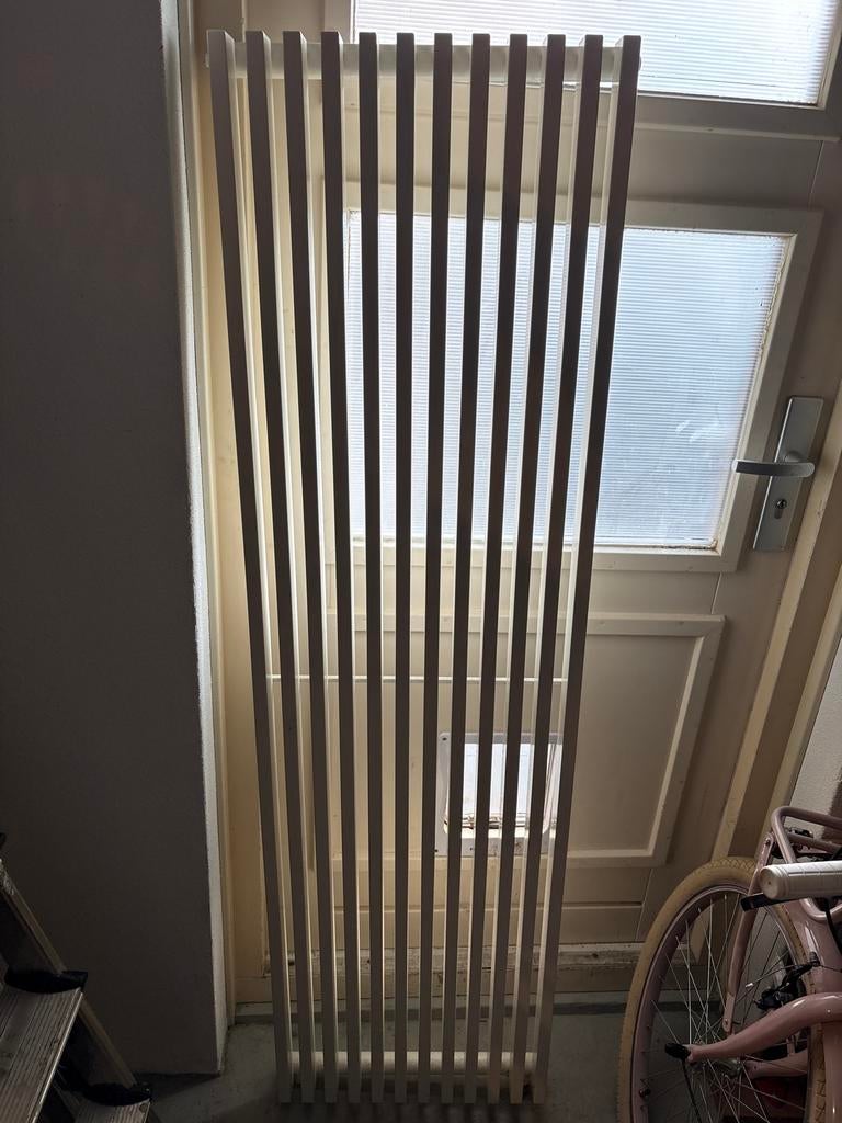 Design radiator wit - verticaal, Doe-het-zelf en Verbouw, Verwarming en Radiatoren, Ophalen, Gebruikt