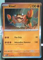 Pokemon - Klawf (SVI 122) Holo rare.., Ophalen of Verzenden, Nieuw, Losse kaart, Foil