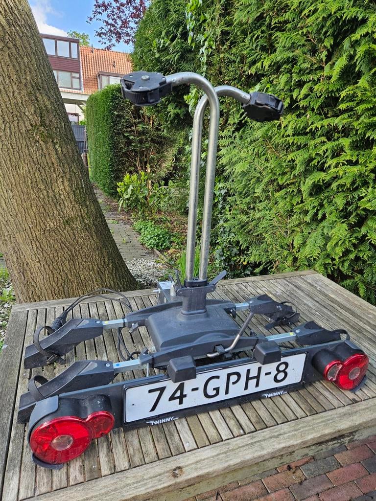 twinny load e- carrier fietsendrager, Ophalen, Trekhaakdrager