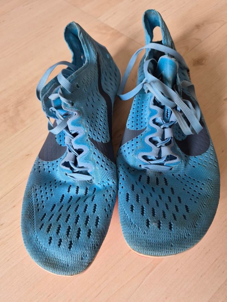Nike racing spikes blauw maat 41, Ophalen of Verzenden, Gebruikt, Spikes, Nike