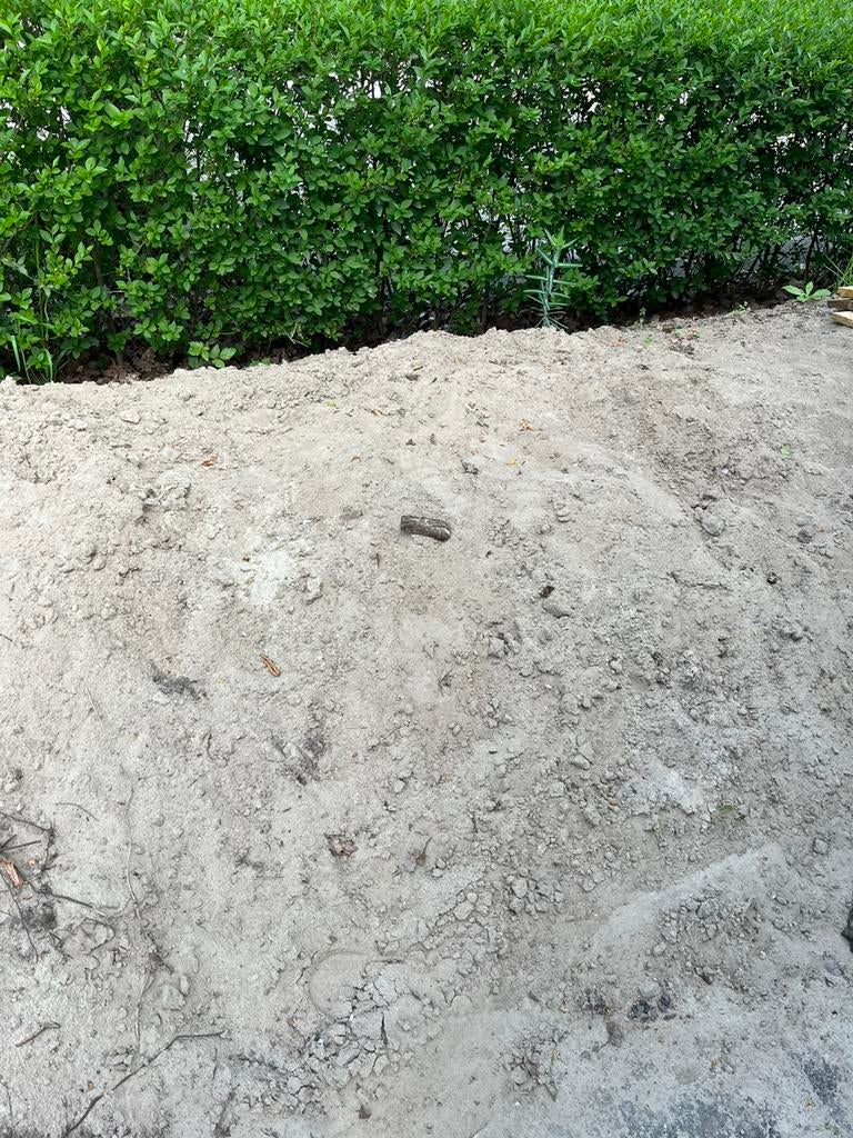 Gratis 3 kuub zand, Tuin en Terras, Zand, Ophalen, Zo goed als nieuw, Ophoogzand