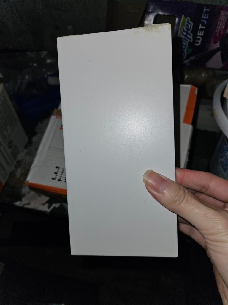 Witte keukentegels Blanco Mate 10x20cm, Doe-het-zelf en Verbouw, Tegels, Ophalen