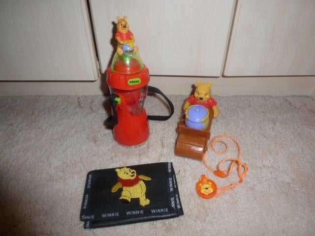 4 super leuke WINNIE THE POOH spulletjes, Ophalen of Verzenden, Zo goed als nieuw, Jongen of Meisje