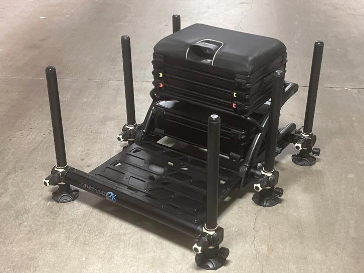 Preston Absolute d36 Black Edition, Watersport en Boten, Hengelsport | Witvissen, Gebruikt, Complete set, Ophalen of Verzenden