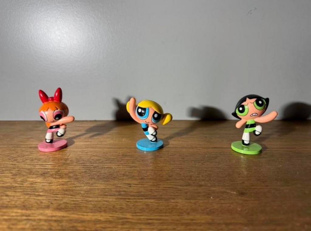 Vintage Powerpuff Girls figurines Cartoon Network 2000.480, Ophalen of Verzenden, Zo goed als nieuw