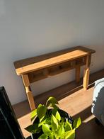 Antiek houten tafeltje met lade, Ophalen