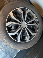 Winterbandenset Citroën C3  uniroyal 185/65/R15T, Gebruikt, Banden en Velgen, Personenwagen, Winterbanden