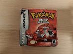 Pokémon Ruby (GBA) Compleet USA, Spelcomputers en Games, Games | Nintendo Game Boy, Gebruikt, 1 speler, Ophalen of Verzenden, Role Playing Game (Rpg)