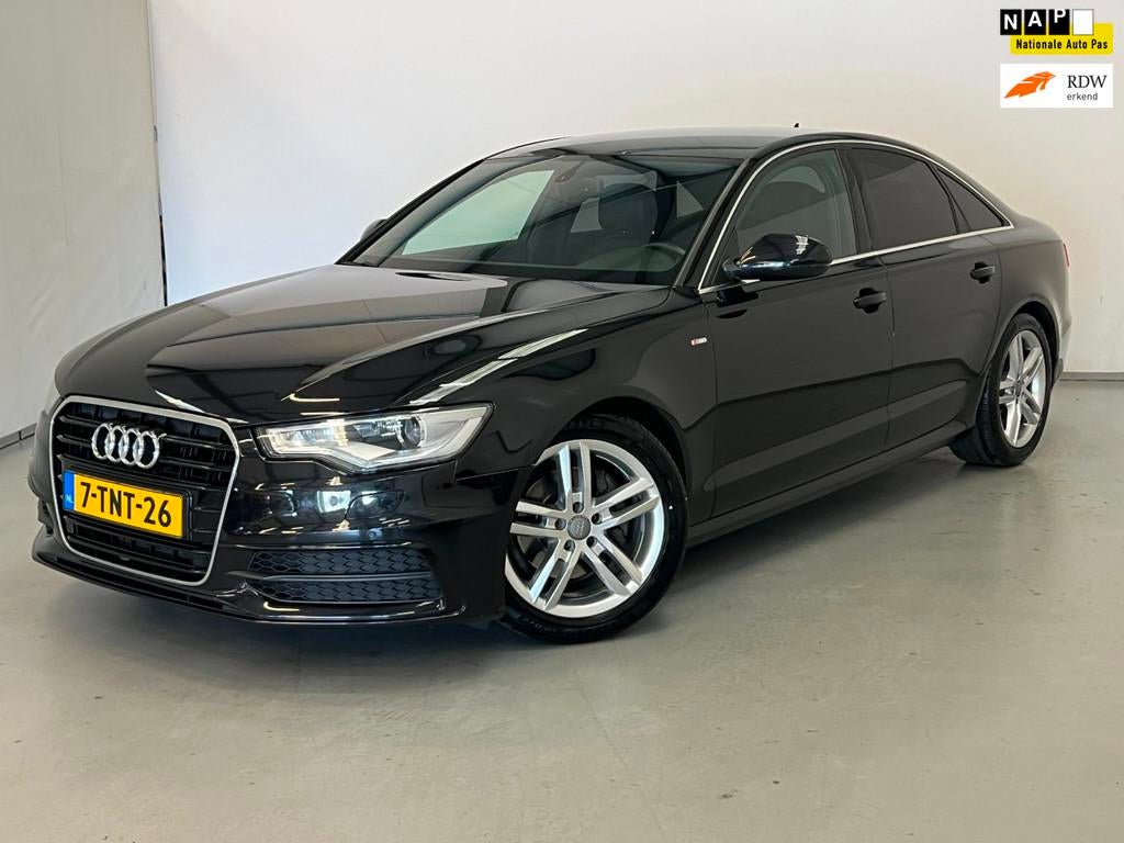 Audi A6 Limousine 2.0 TFSI / S Line / Bose / NL-auto / Stoel, Euro 5, Gebruikt, Zwart, 4 cilinders