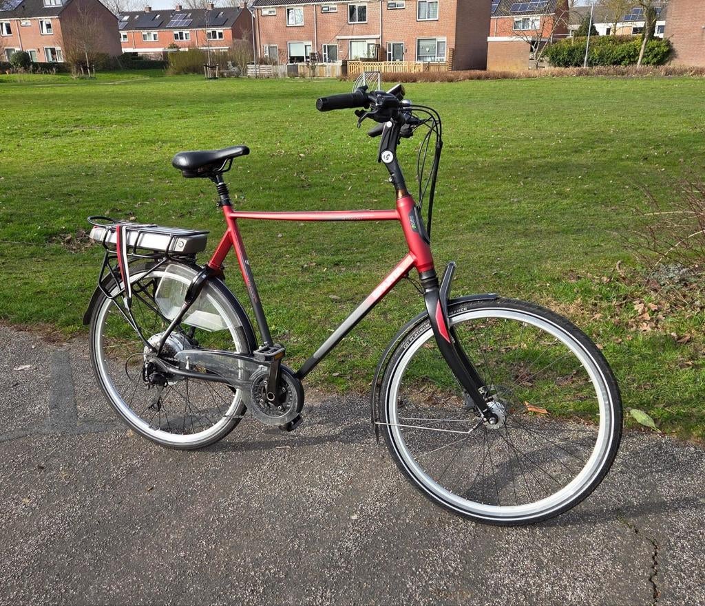 Elektrische Herenfiets Sparta R20i, 59 cm of meer, Ophalen, Gebruikt, Sparta