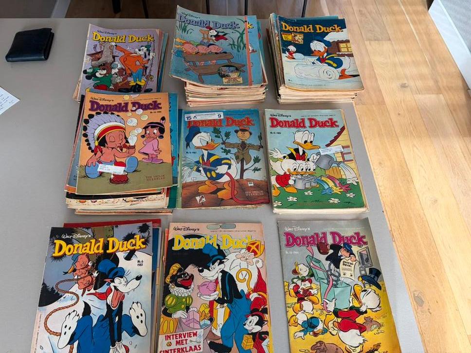 donald duck, Boeken, Meerdere comics, Ophalen, Gelezen
