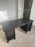 Zwart ikea bureau, Huis en Inrichting, Bureaus, Ophalen, Gebruikt