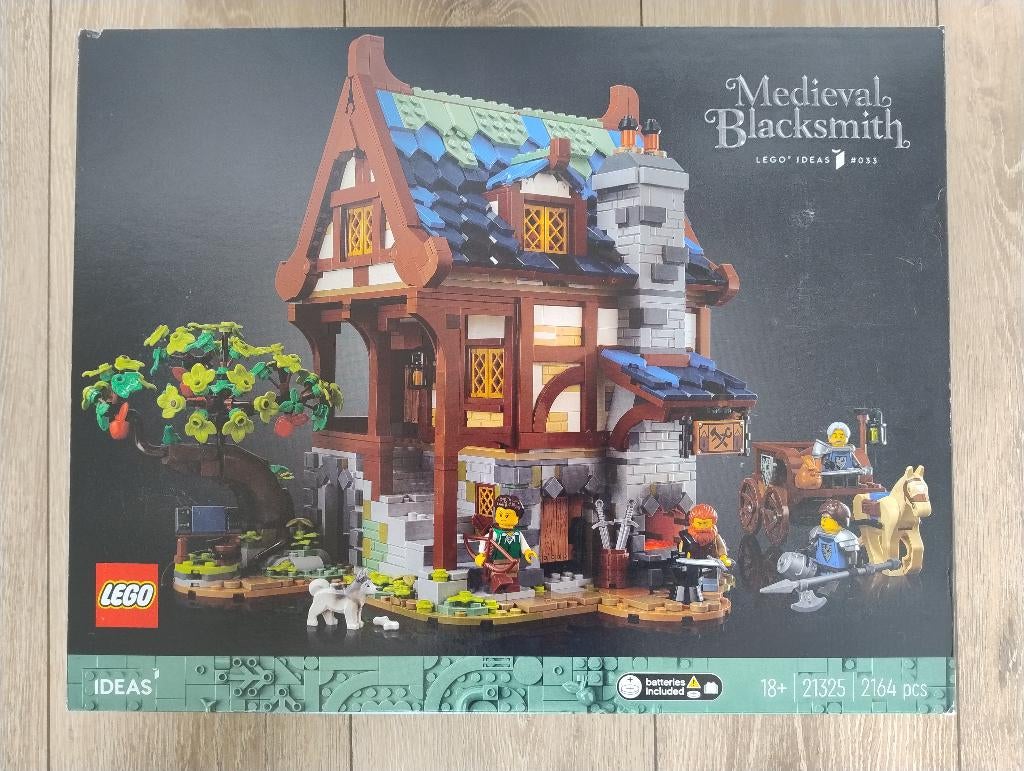 Lego Ideas 21325 - Middeleeuwse smid, Kinderen en Baby's, Speelgoed | Duplo en Lego, Ophalen, Nieuw, Complete set, Lego
