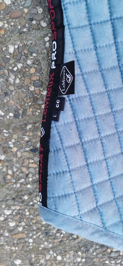 LeMieux CC Ice Blue maat L zadeldekje, Full (L), ?, Zo goed als nieuw, LeMieux