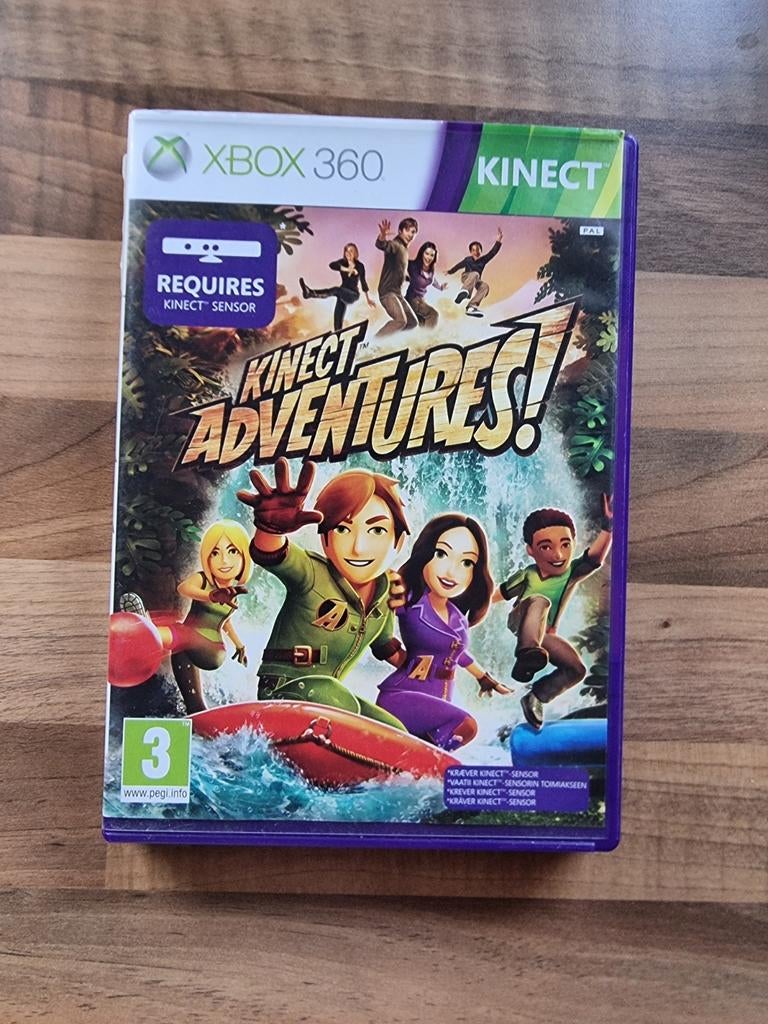 Kinect adventures, Spelcomputers en Games, Games | Xbox 360, 1 speler, Ophalen of Verzenden, Zo goed als nieuw, Vanaf 3 jaar