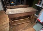 Schoolbankje, Franse stijl., Ophalen, Gebruikt, Tafel(s) en Stoel(en)