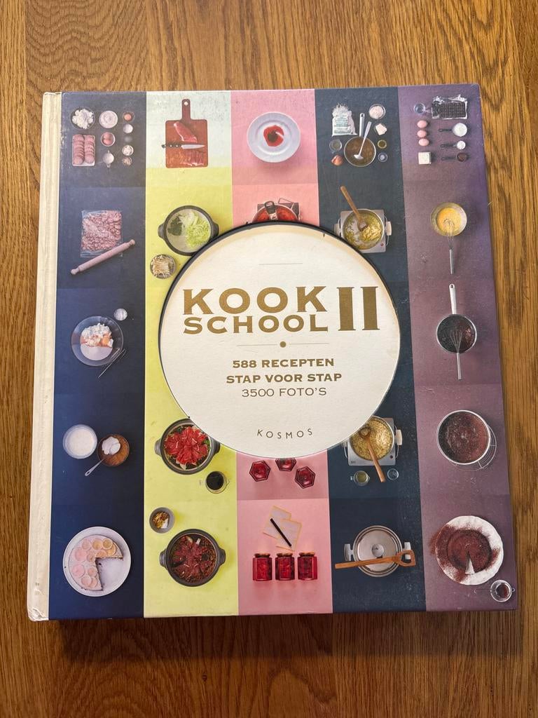 Kookschool II kookboek, Boeken, Gelezen, Overige typen, Ophalen of Verzenden, Gezond koken