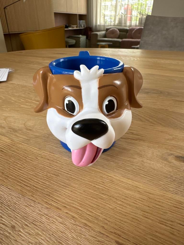 Leuke Fletcher beker hond, Kunststof, Ophalen of Verzenden, Meerkleurig, Overige merken