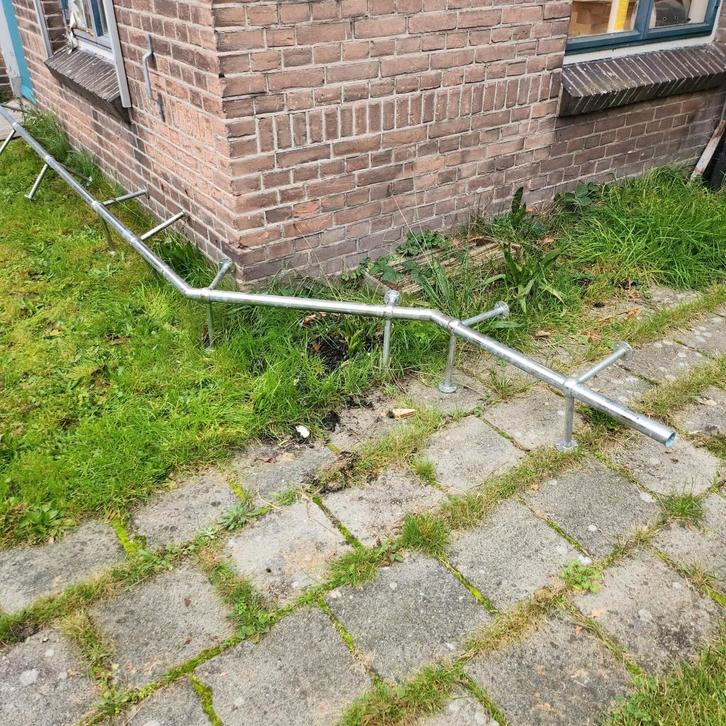 Bar voetsteun voetrail vintage, Huis en Inrichting, Barren, Gebruikt, Ophalen