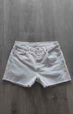 Levis 501 denim shorts 31, Wit, Ophalen of Verzenden, W30 - W32 (confectie 38/40), Gedragen