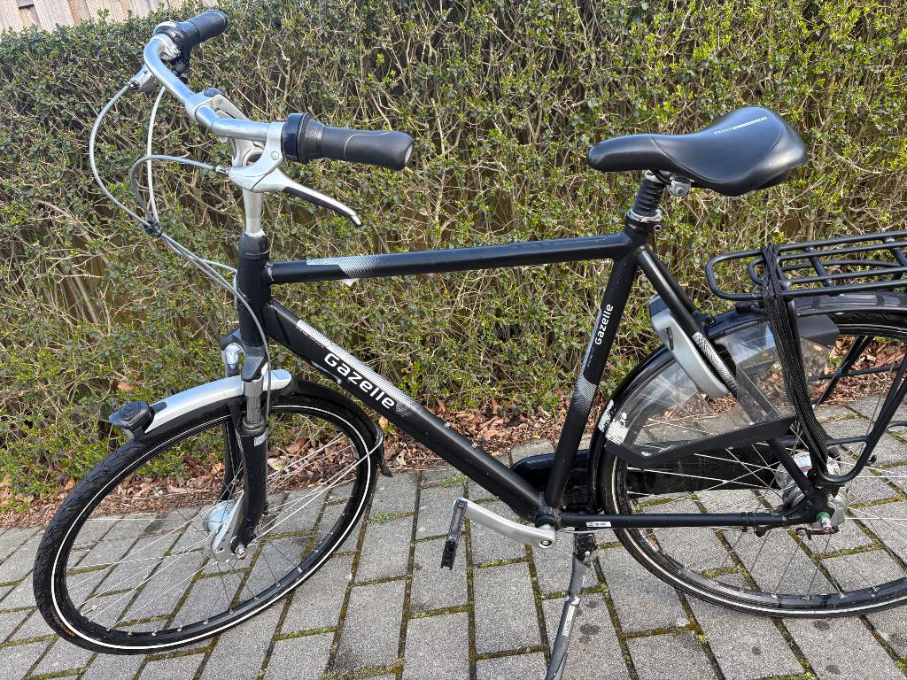 Gazelle orange c7 herenfiets, Fietsen en Brommers, Fietsen | Heren | Herenfietsen, Ophalen, Gebruikt, Versnellingen, 57 tot 61 cm