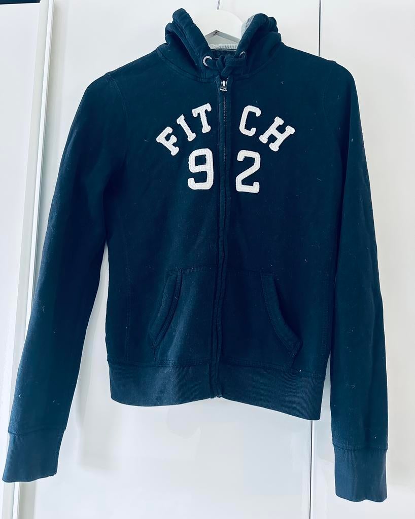 Abercrombie & Fitch dameshoodie, maat M, Ophalen of Verzenden, Zo goed als nieuw, Maat 38/40 (M), Blauw