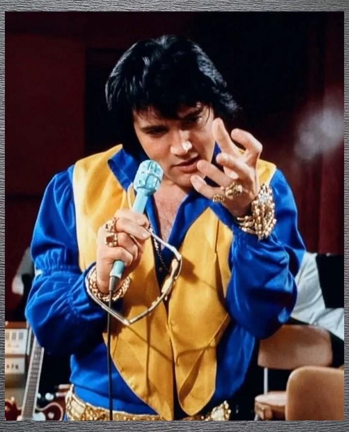 ELVIS PRESLEY FOTO-POSTER, Ophalen of Verzenden, 1980 tot heden, Nieuw, Overige onderwerpen