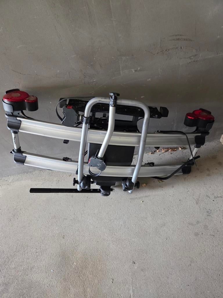 Twinny fietsdrager voor elektrische fietsen, Gebruikt, Ophalen of Verzenden, 2 fietsen, Trekhaakdrager