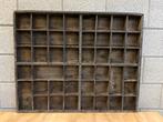 Super ZELDZAME Grote Antieke LADE met veel Verzamel vakjes, Ophalen