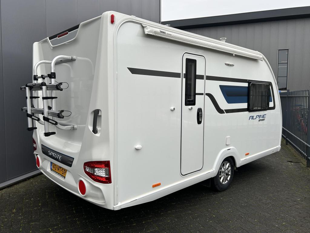 Sprite Alpine Sport 420 CT Airco Mover Unico Fietsdrager, Tot en met 2, 4 tot 5 meter, Overige, 1000 - 1250 kg