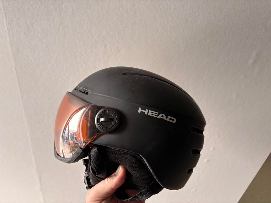 Head Knight skihelm met vizier - Maat XL/XXL, Ophalen of Verzenden, Zo goed als nieuw