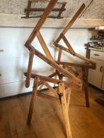 Vintage houten tekentafel onderstel, Ophalen, Gebruikt, Minder dan 130 cm