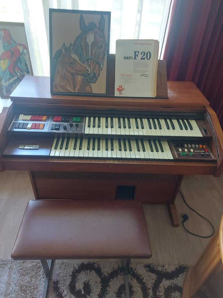 Orgel, Muziek en Instrumenten, Orgels, Ophalen of Verzenden, Gebruikt, 2 klavieren, Orgel