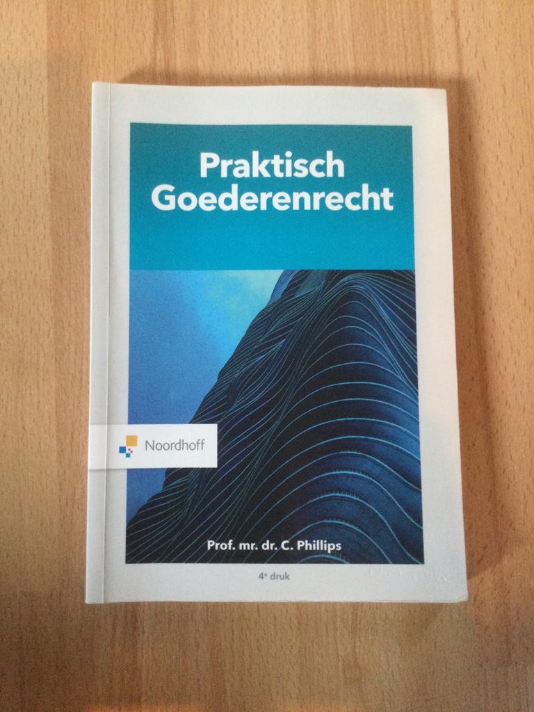 Praktisch Goederenrecht - 4e druk, Ophalen of Verzenden, Zo goed als nieuw