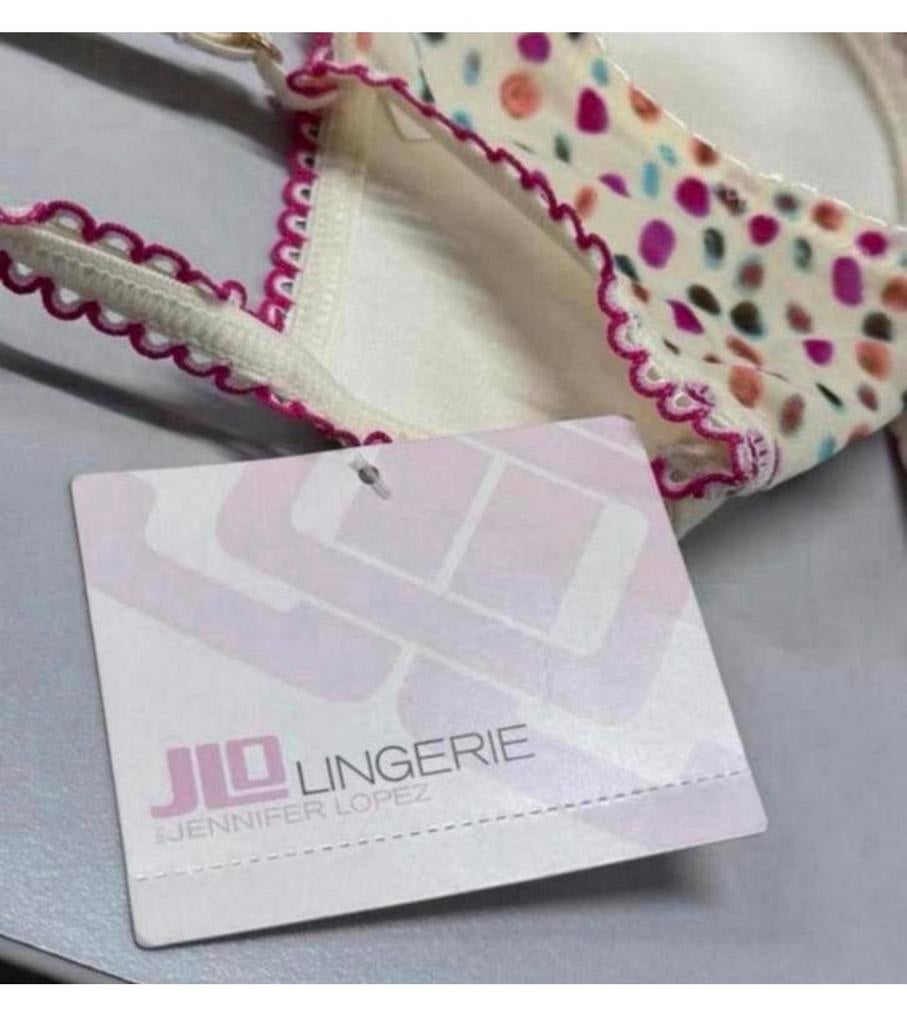 Jennifer Lopez JLO Lingerie creme roze beugelbh broekje 32B, Kleding | Dames, Ophalen of Verzenden, Setje, H, H