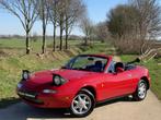 Mazda MX-5 NA 1.6i-16V 116pk 1991, CLASSIC RED, ZEER ORIGINE, Auto's, Gebruikt, 4 cilinders, Cabriolet, 116 pk