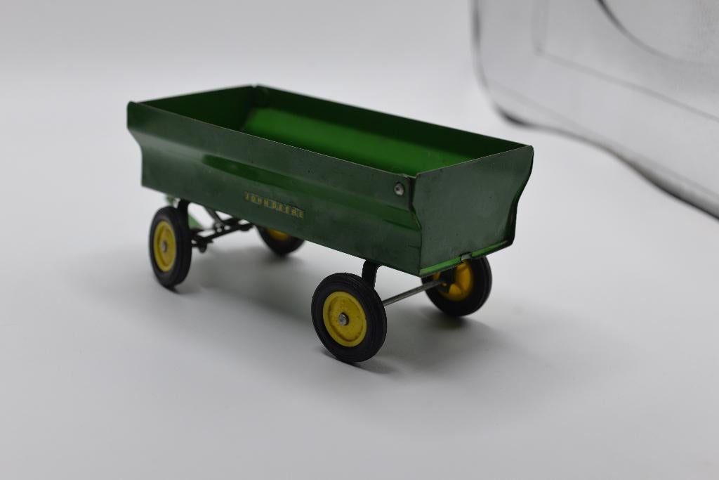 ERTL metalen John Deere trailer, Gebruikt, -, Ophalen of Verzenden, ERTL