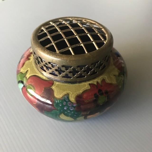 Gouda Plateel rozensteker, Ophalen of Verzenden