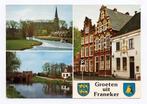 Groeten uit Franeker - gebouwen kerk brug Friesland, Ophalen of Verzenden, 1960 tot 1980, Gelopen, Friesland