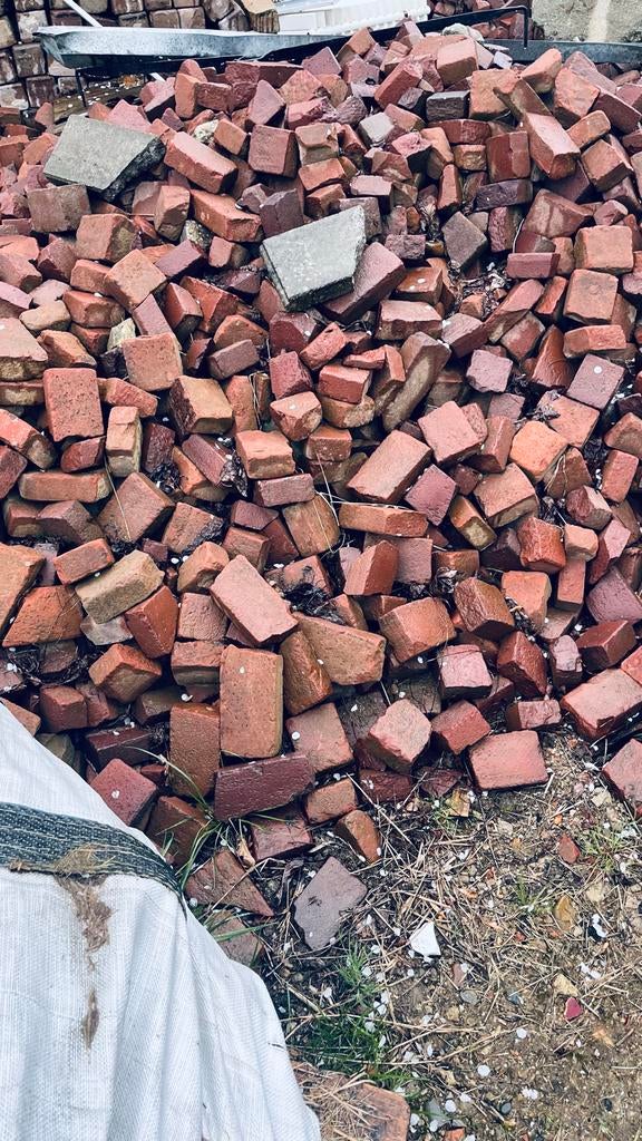 Gebakken stenen, Doe-het-zelf en Verbouw, Metselstenen, Ophalen, Gebruikt, Bakstenen