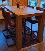 Bartafel met 4 barkrukken, Huis en Inrichting, Ophalen