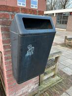 Metalen afvalbak profesioneel 3 stuks muurbevestiging, Ophalen of Verzenden, Zo goed als nieuw, Metaal, Minder dan 50 cm