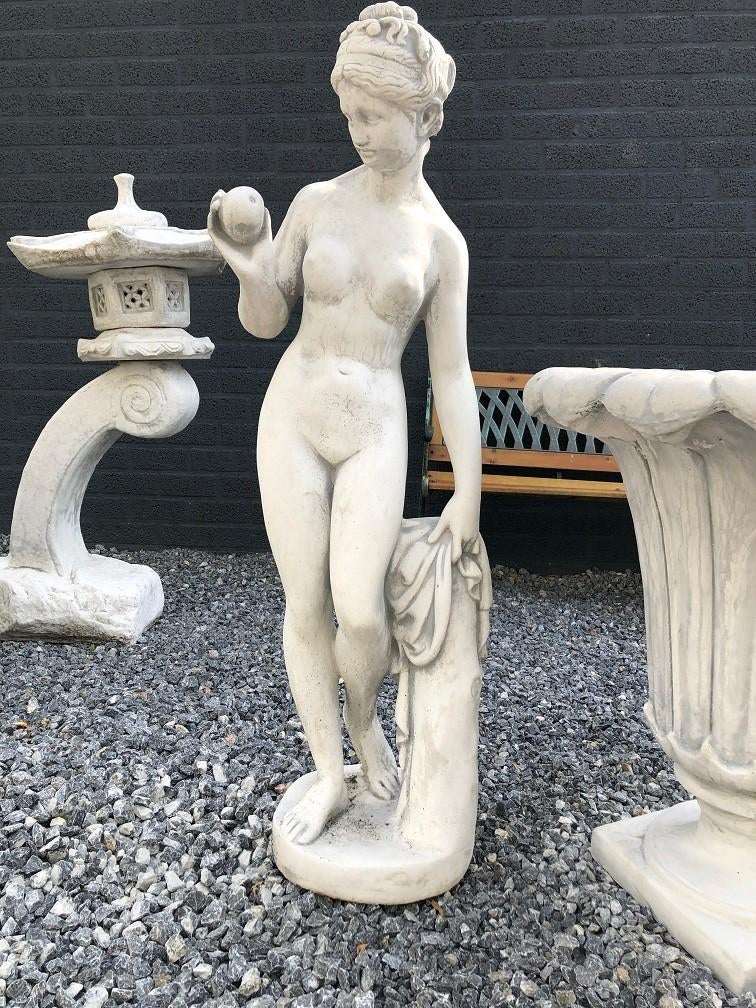 Beeld Venus - 115 cm - Steen, Tuin en Terras, Tuinbeelden, Steen, ., Nieuw, Ophalen of Verzenden