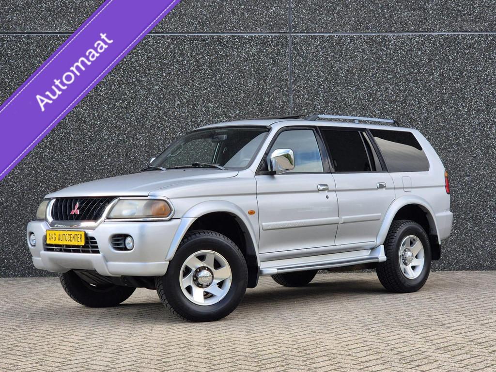 Mitsubishi Pajero Sport 3.0 V6/1e Eig/Airco/Cruise/Dak/170PK, Automaat, Gebruikt, Leder, 1805 kg