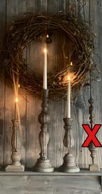 Kandelaars PMR  en Be Uniq , sober landelijk, Huis en Inrichting, Ophalen, 25 tot 50 cm, Zo goed als nieuw, Kandelaar