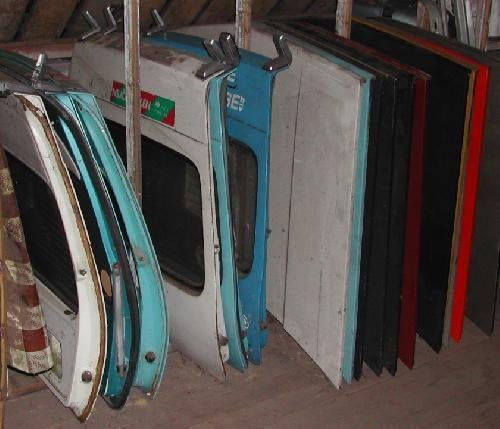 Achterklep. Volvo 145. Express in goede staat /div, kleuren., Ophalen, Gebruikt
