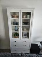 Buffetkast/vitrinekast Ikea Hemnes + TV-meubel Ikea Hemnes, Ophalen, Gebruikt, 100 tot 150 cm, 150 tot 200 cm