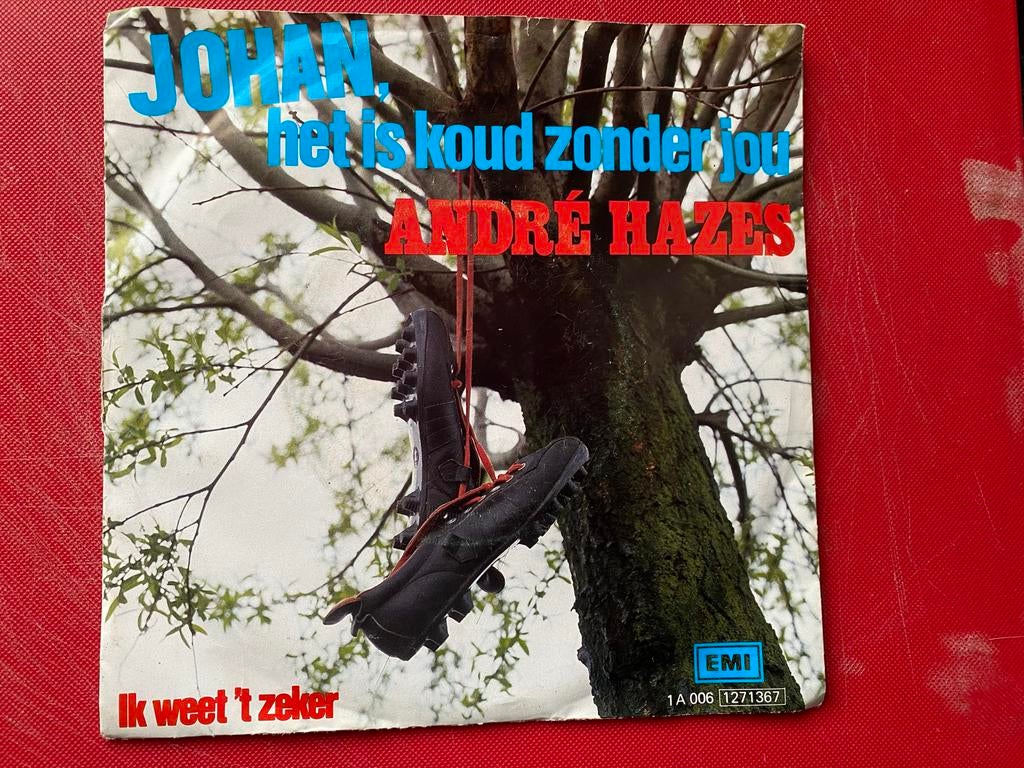 André Hazes - Johan, het is koud zonder jou (Single), Ophalen of Verzenden, Gebruikt, Overige formaten, Levenslied of Smartlap