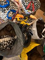 7 zakken met lappen stof jungle thema, Ophalen, Gedragen, Carnaval, Kleding